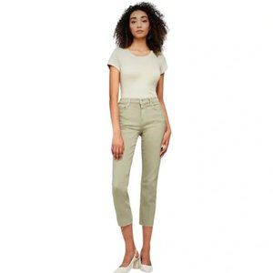 L’AGENCE | Sada Ankle Slim High Rise Jeans in Limestone NWOT